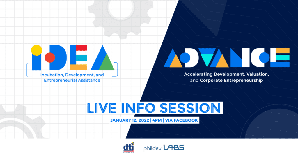 IDEA/ADVANCE Live Info Session